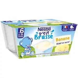 Brassé Banana from 6 Months - Nestlé