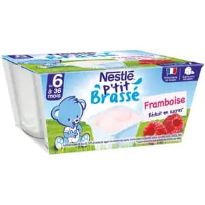Brassé Raspberry from 6 Months - Nestlé
