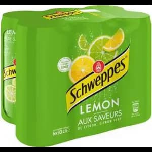 Lemon Can Pack X6 - Schweppes