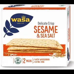 Delicate Crisp Sesame & Sea Salt  - Wasa