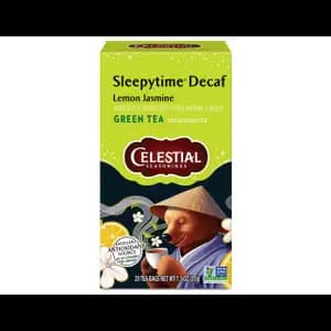 Naturally Green Tea Lemon Jasmine Caffeine Free - Celestial Seasonings