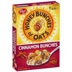 Honey Bunches of Oats Cinnamon Bunches - Post