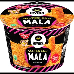 Mala Spicy Salted Egg Instant Noodles - Irvins