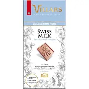 Swiss Milk Chocolate Traditional Recipe - Villars 