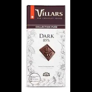 Dark Chocolate 85% Cacao - Villars 