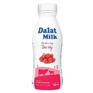Drinking Yogurt Strawberry - Dalat Milk