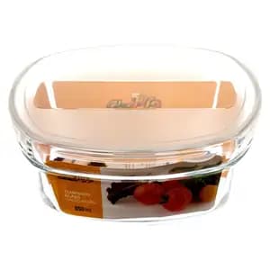 Square Glass Container - Glass lock