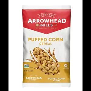 Organic Puffed Corn Cereal - Arrowhead Mill