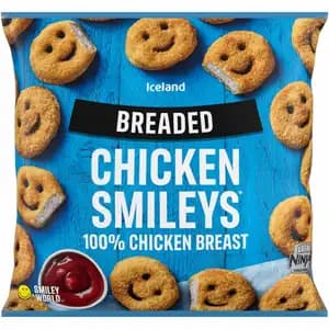 Breaded Chicken Smileys - Iceland