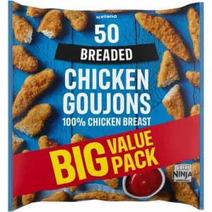 Breaded Chicken Goujons - Iceland