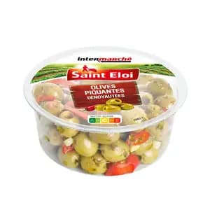 Pitted Green Olives with Spices - Saint Eloi