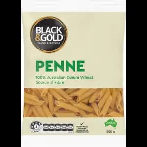 Penne - Black & Gold
