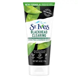 Blackhead Clearing Green Tea & Bamboo Scrub - St. Ives