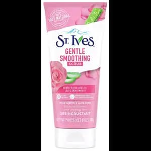 Gentle Smoothing Rose & Aloe Vera Face Scrub - St. Ives