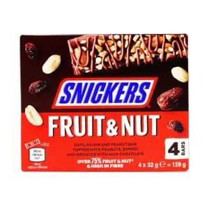 Milk Chocolate Fruit & Nut Bars - Snickers