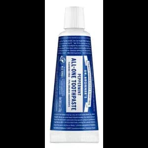 Peppermint All in One Toothpaste Travel Size - Dr. Bronner's