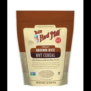 Gluten Free Creamy Brown Rice Hot Cereal  - Bob's Red Mill