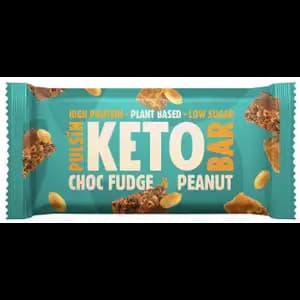 High Protein Choc Fudge Peanut Bar - Pulsin