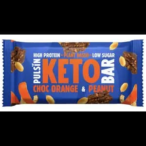 High Protein Choc Orange & Peanut Bar - Pulsin