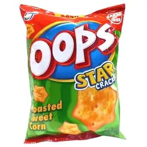 Star Crackers Roasted Sweet Corn - Oops