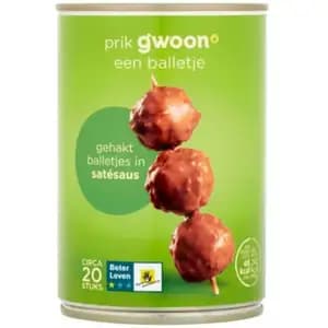 Meatball in Satay Sauce - g'woon