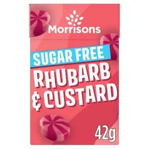 Sugar Free Rhubarb & Custard Candy - Morrisons