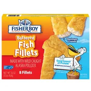 Battered Fish Fillet - Fisher Boy