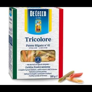 Tricolor Penne Rigate Nº41 - De Cecco