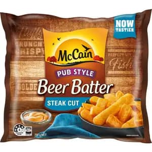 Beer Butter Steak Cut - McCain