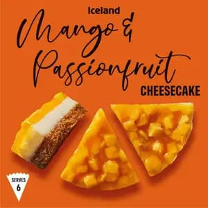 Mango & Passion Fruit Cheesecake - Iceland
