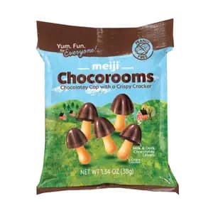 Mini Chocrooms with Crispy Cracker - Meiji
