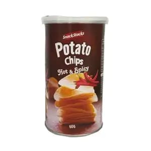 Potato Chips Hot & Spicy - Snack Stacks