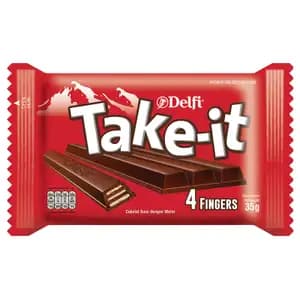 Take-it Finger Chocolate Bars - Delfi