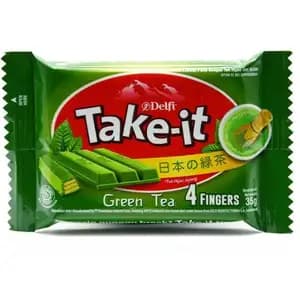 Take-it Finger Green Tea Bars - Delfi