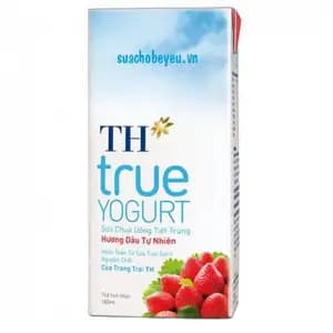 Yogurt Drink Strawberry Flavor - TH True
