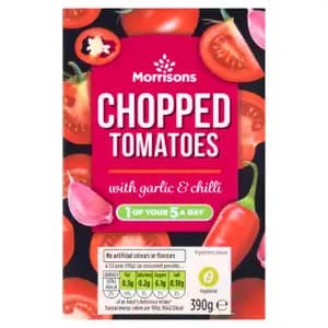 Chopped Tomatoes with Garlic & Chili - Morrisons