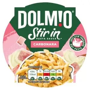 Stir in Carbonara Pasta Sauce  - Dolmio