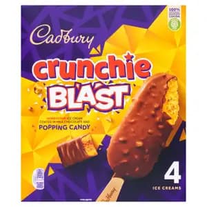 Crunchie Blush Honey Ice Cream - Cadbury