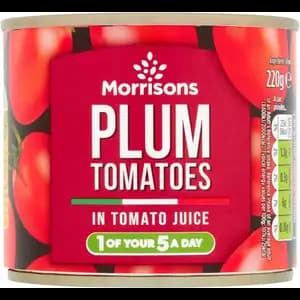 Plum Tomatoes in Tomato Juice - Morrisons