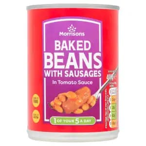 Baked Beans with Sausage in Tomato Sauce - Morrisons
