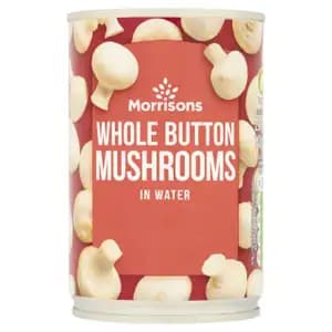 Whole Button Mushroom in Water - Morrisons