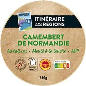 Camembert de Normandie AOP - Itinéraire des Saveurs