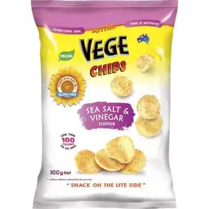 Sea Salt & Vinegar Chips - Vege