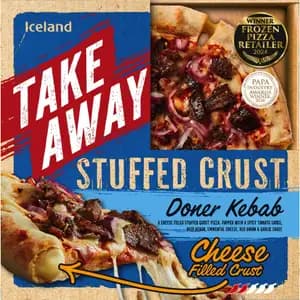 Stuffed Crust Doner Kebab Pizza - Iceland