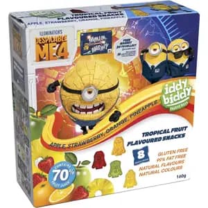 Natural Tropical Fruit Snacks - Iddy Biddy