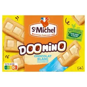 Doomino White Chocolate - St Michel