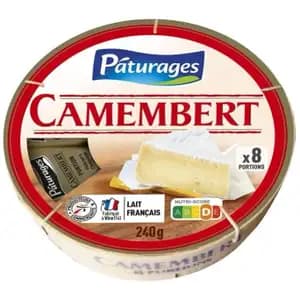 Camembert Portions - Pâturages