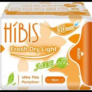 Aloe Plus Ultra Thin Pantyliner 16cm - Hibis