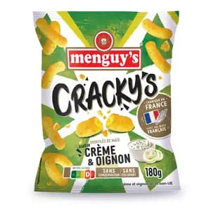 Cream and Onion Cracky's - Menguy's