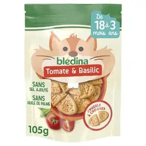 Crispy Toamto and Basil No Added Sugar - Blédina